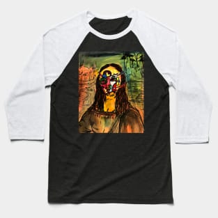 Mona Lisa X Picasso Baseball T-Shirt